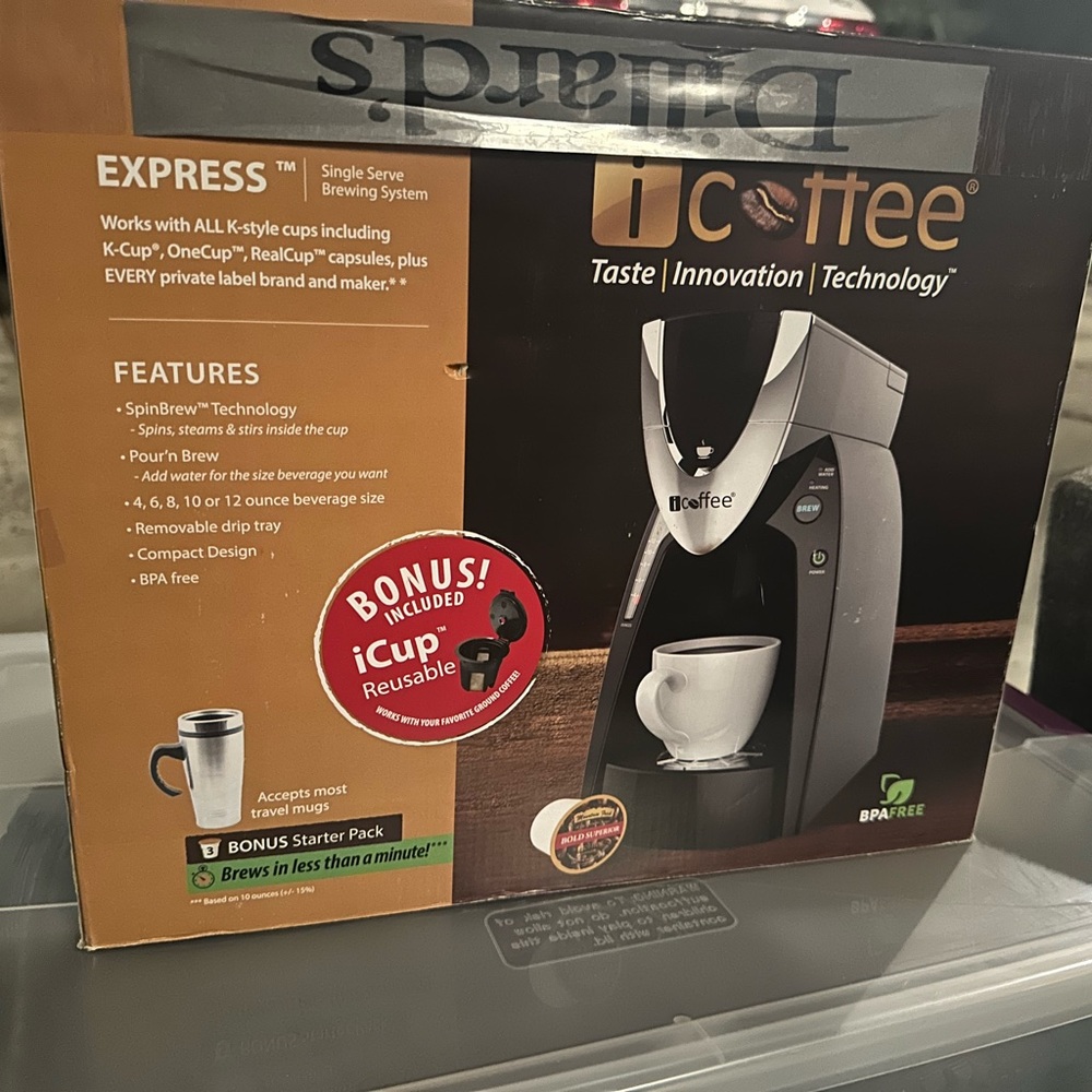 Brand new icoffee never opened